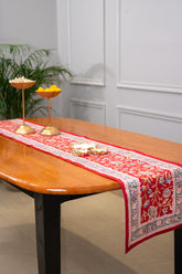 Royal Jaipur Harmony - Hand Block Print Premium Cotton Table Runner